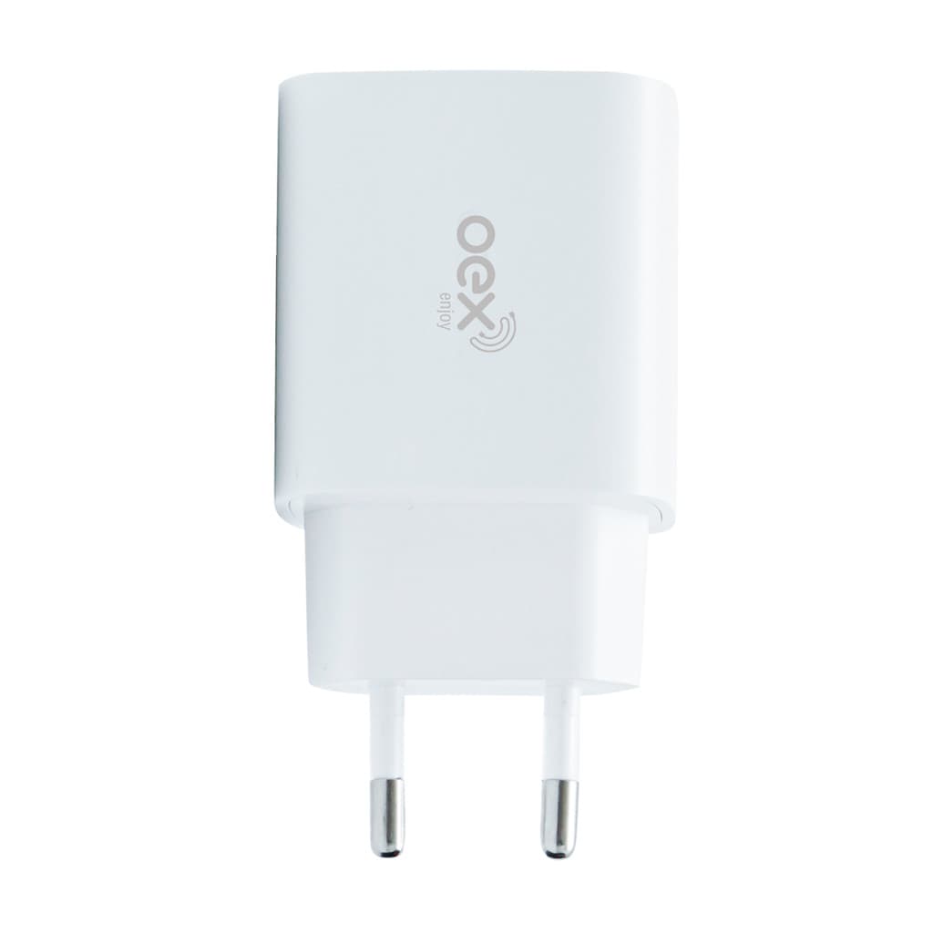 Fonte Carregador Turbo 36W Super Volt Oex CG210 Tipo C Para Notebook Tablet e Celular Bivolt