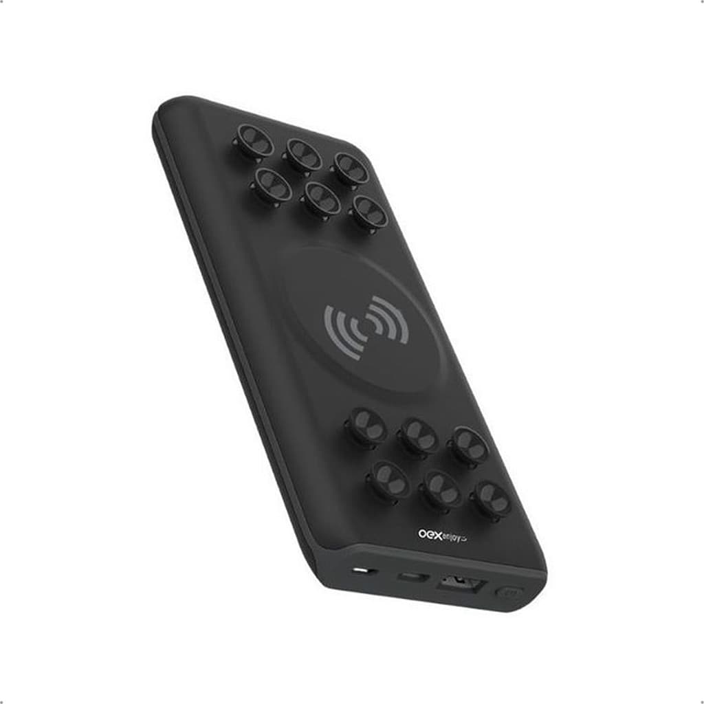 Bateria Portátil Power Bank 10000mah Indução Sem Fio Type C Oex PB306 Premium Carregamento Rápido