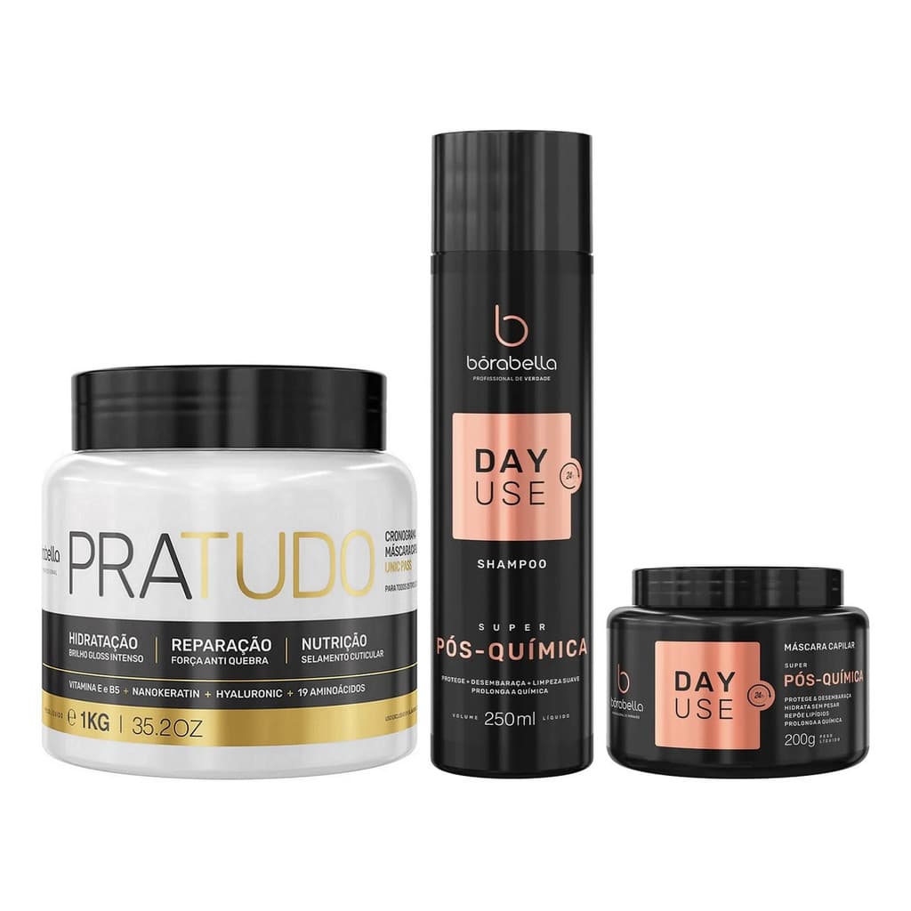 Kit Reparação + Pratudo 1kg Borabélla