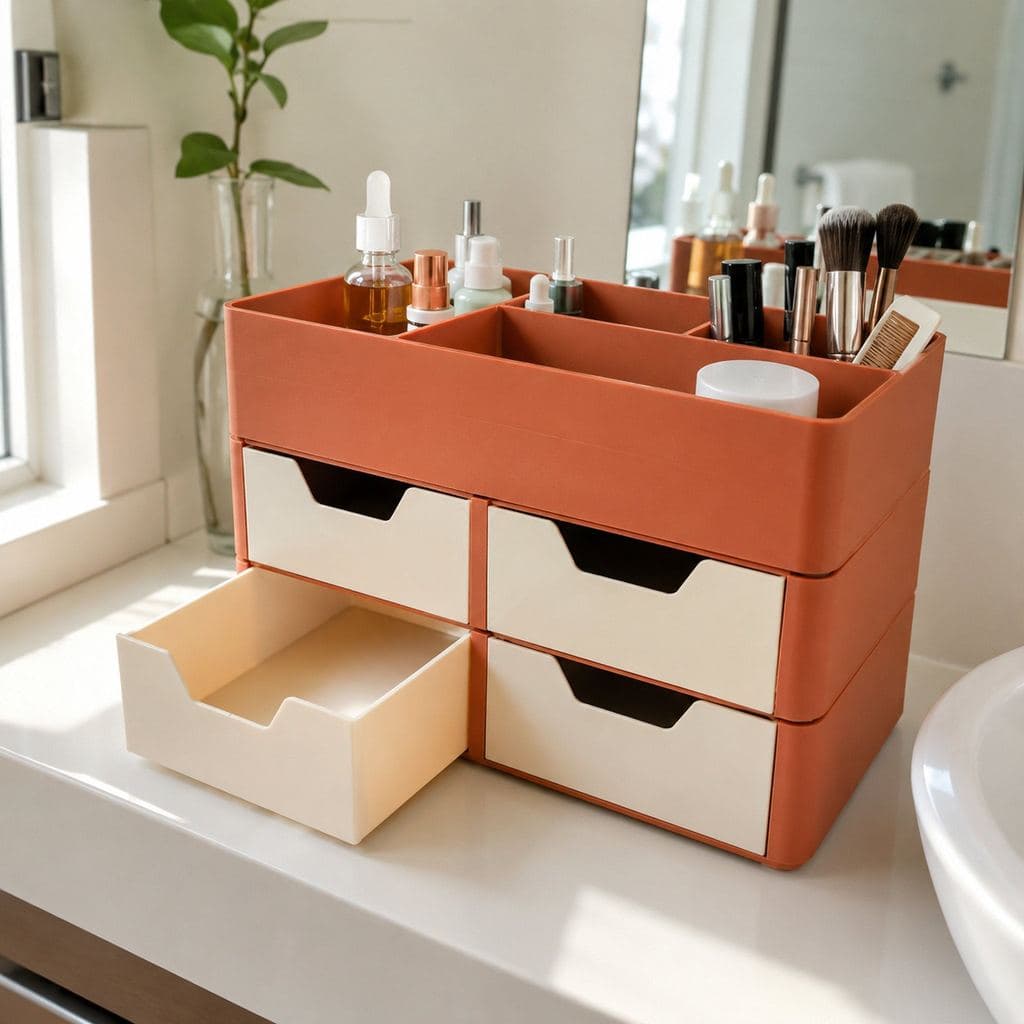 Organizador de Mesa com Gavetas