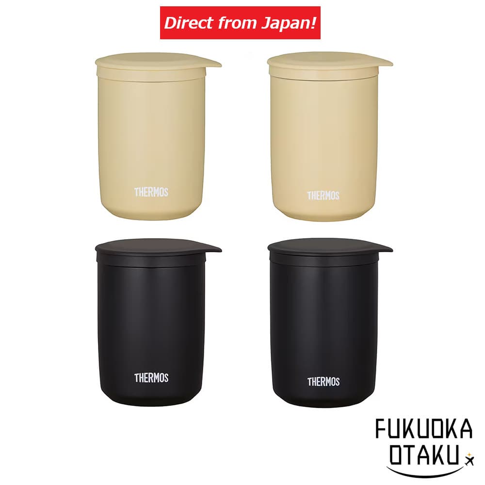 THERMOS Copo Térmico a Vácuo com Infusor de Chá JTB400FI JTB500FI【Direto do Japão】