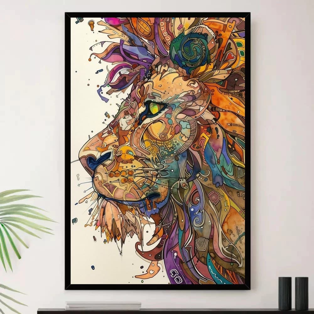 Quadro Placa Decorativa Composição em Tons Quentes Composição em Branco e Vinho