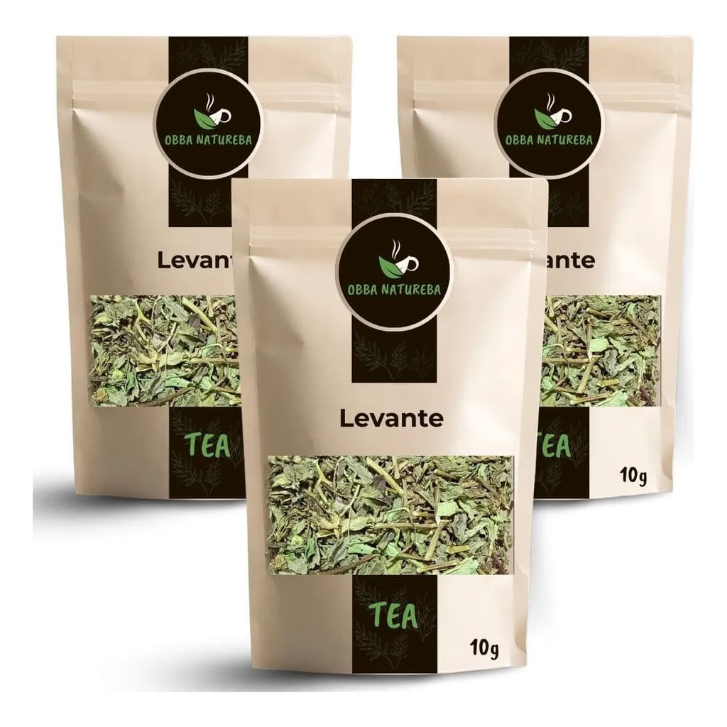 Chá de Levante Pronto para Infusão Aroma Natural-Com 3 Pacotes