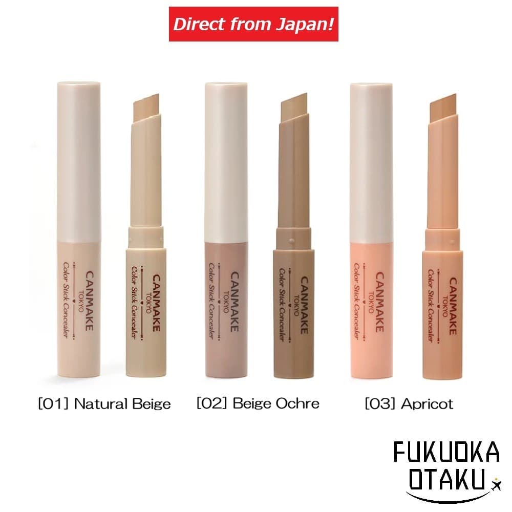 CANMAKE Color Stick Corretivo Alta Cobertura Fabricado no Japão【Direto do Japão】