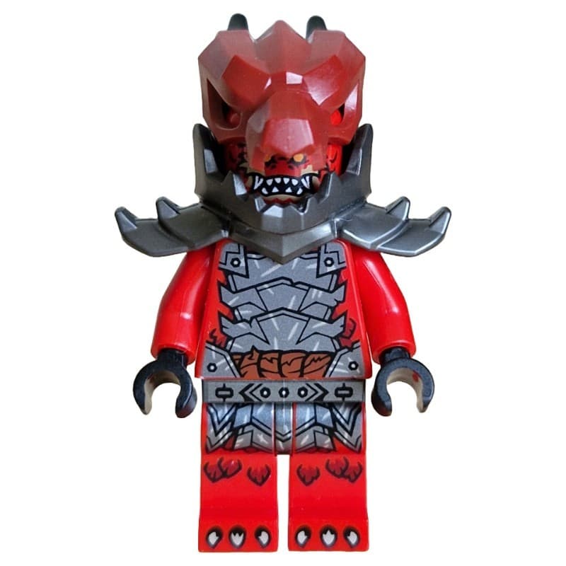 Lego Minifigure Dragonian Warrior, Short Horns Ninjago
