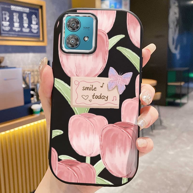 Capa Para Motorola MOTO Edge 40 Neo Capa silicone Case Protetora Capinha Capas