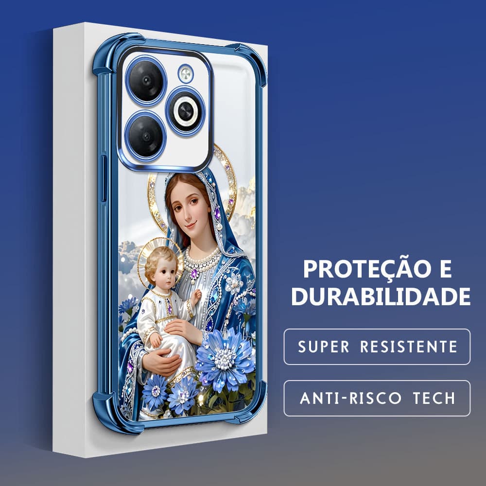 Capinha Anti Impacto Para Infinix Smart 8 Pro HD Plus Hot 40i Tecno Spark 20 20C Pop 8 Go 2024 Capa Proteção Case SJ1086