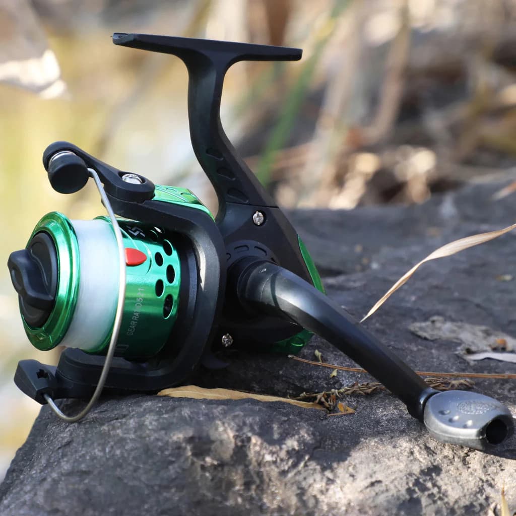 Molinete De Pesca De Metal EVA Max Arraste 10kg HD1000-7000 Cana Em Água Salgada Vendido(s) - Variação: