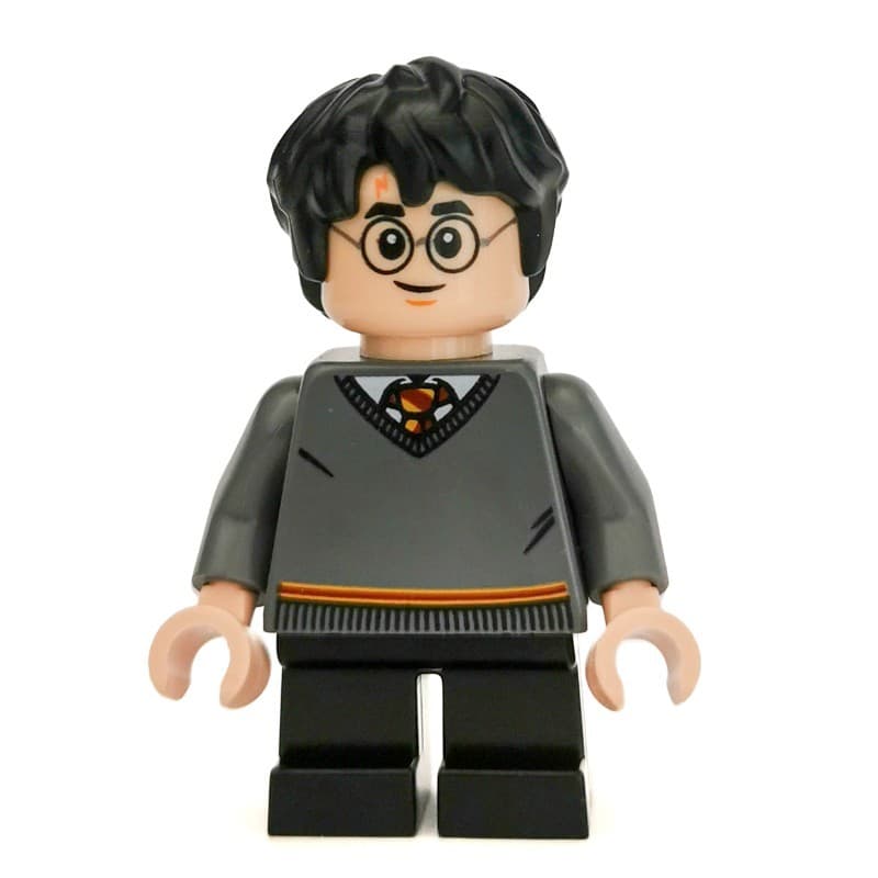 Lego Minifigure Harry Potter, Gryffindor Sweater, Short Legs