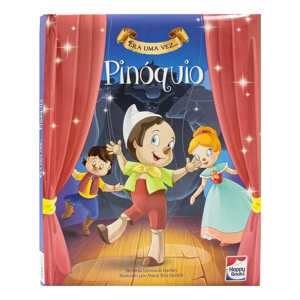 LIVRO ERA UMA VEZ... PINOQUIO INFANTIL