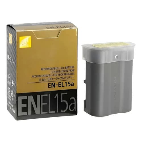 Kit De Uma Bateria E Carregador Duplo En-el15a