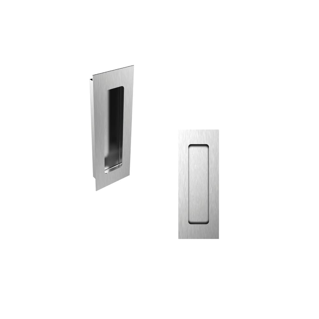 Puxador Concha/Cava 15cm Em Aço Inox Escovado (2un)
