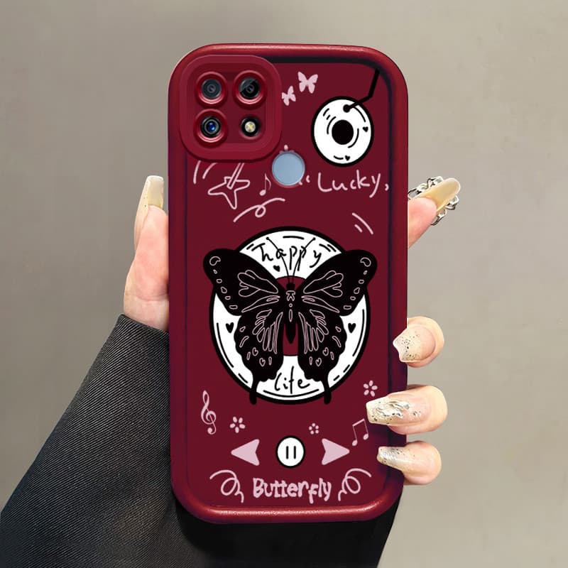Capa Para Realme C12 C25 C25s Narzo 20 30A 50A Capa silicone Case Protetora Capinha Capas
