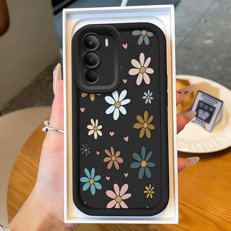 Capa Para Realme C71 C73 C75 4G C75 5G Capa silicone Case Protetora Capinha Capas