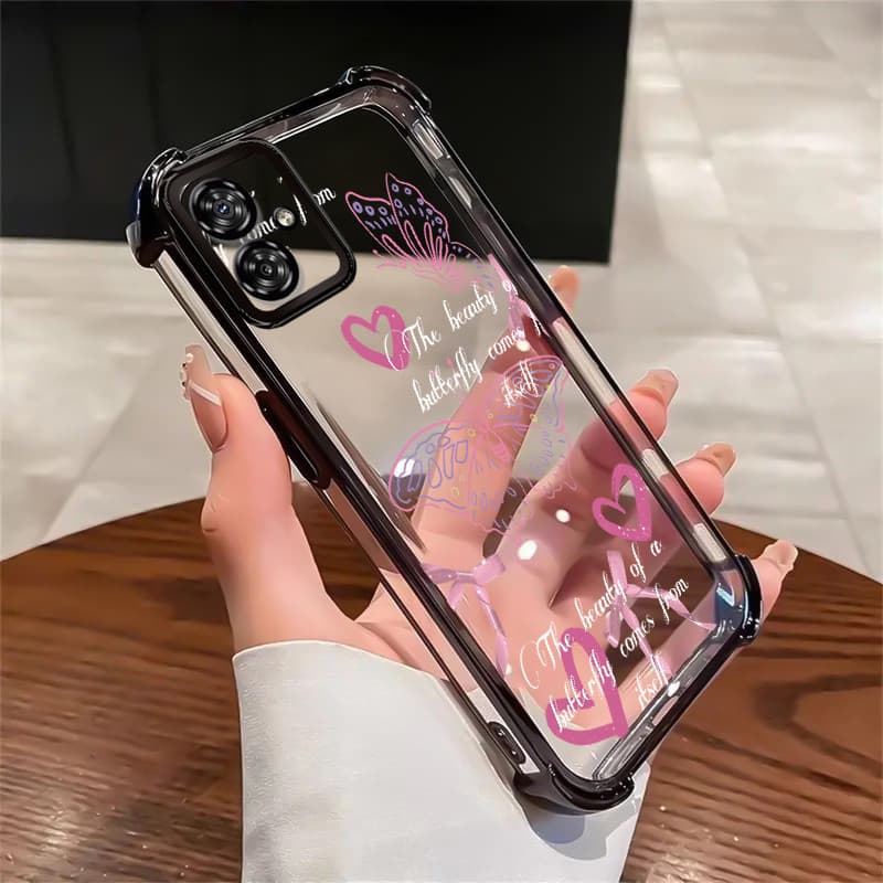 Capa Para Motorola Moto G54 G55 Capa silicone Case Protetora Capinha Capas