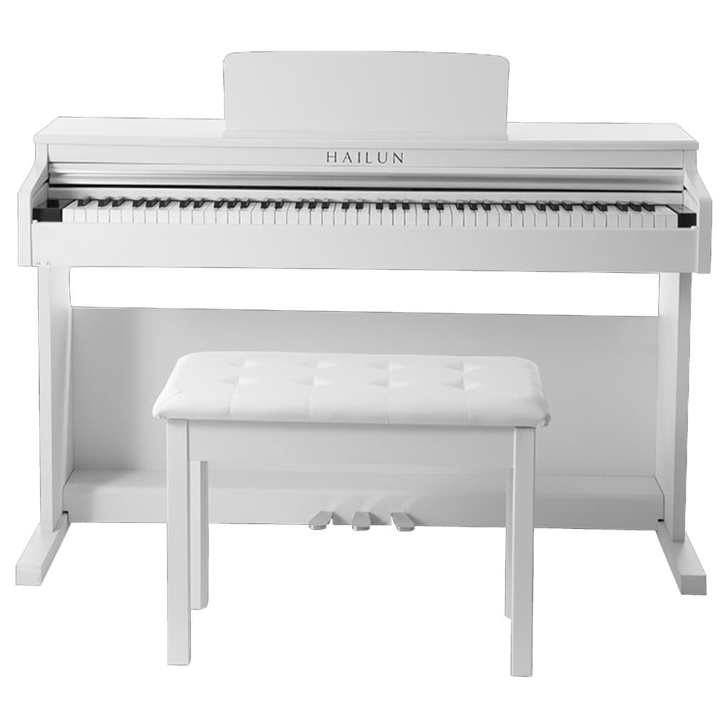 Piano Digital Bulara Hailun H201 com Banco - Branco