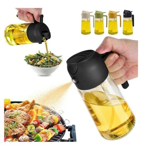 Borrifador Galheteiro Azeite Vinagre 470Ml Vidro Dosador - Sortida Entrega Rápida – TOP RIO