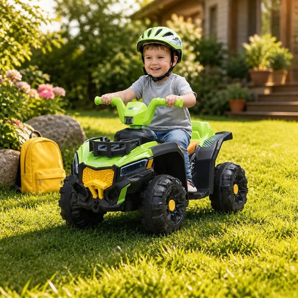 Carrinho Quadriciclo Elétrico Infantil Off Road 6V Passeio Passeio Presente Moto Criança