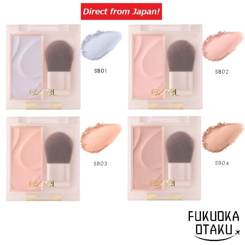 excel Seamless Tone Blush Blush Nude Efeito Natural Realça a Dimensão Fabricado no Japão【Direto do Japão】