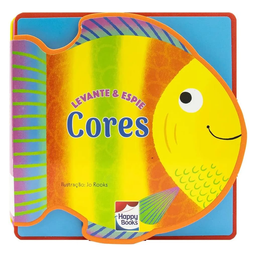 LIVRO LEVANTE E ESPIE: CORES INFANTIL