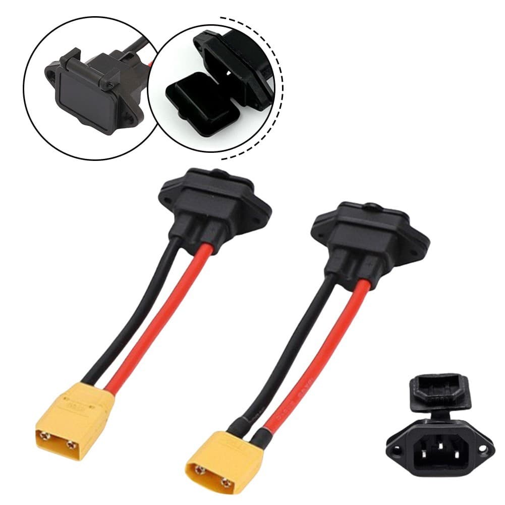 Para XT60/Conector Macho E Fêmea XT90 De Tomada De Alimentação De 3 Pinos