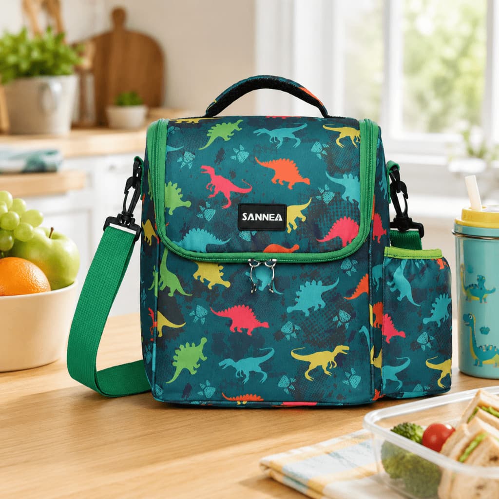 Lancheira Térmica Bolsa Infantil Grande Escola Passeio Alça Menino Menina Vendido(s) - Variação: