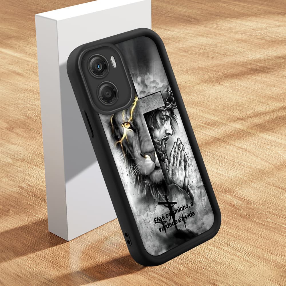 Capinha Macia Silicone Protetora Preta Case Para Motorola Moto G06 Capa De Celular BTY 7515
