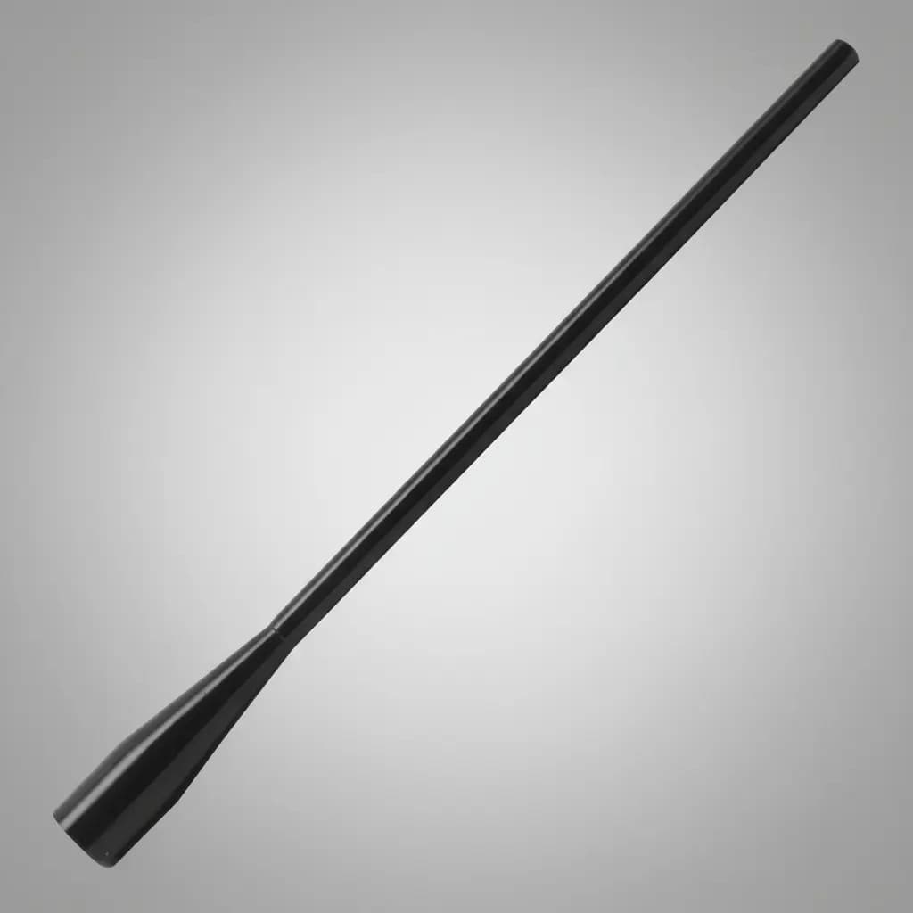 Haste Antena Esportiva Toyota Corolla Antena Carro Recepção AM FM Rosca Preta