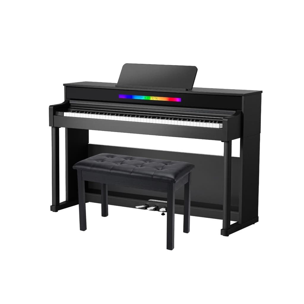 Piano Digital Bulara Hailun H505 - Tela Touch - Preto com Banqueta