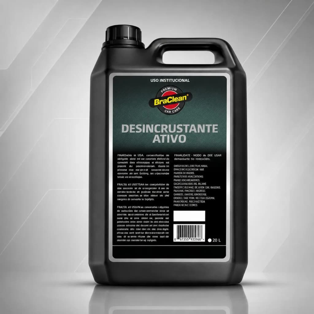 BraClean Shampoo 5L Para Frota Caminhão Ônibus Trator Carreta E Oficina Automotiva E Agro Geral