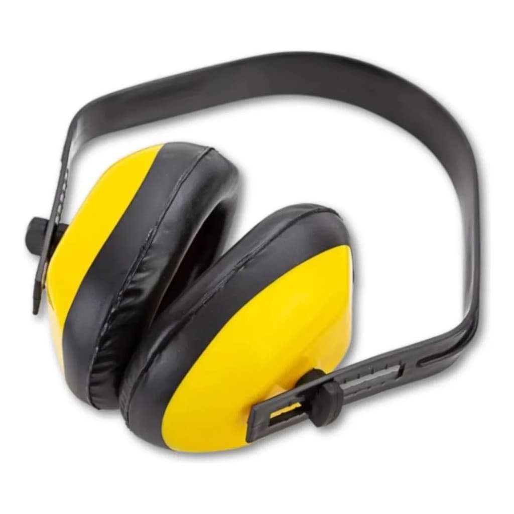 Abafador de Ruídos Concha Amarelo Bomvink - Modelo Bom-7410