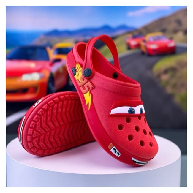 Chinelo Clog Masculino Antiderrapante RelâmpagoMcQueen 39/40