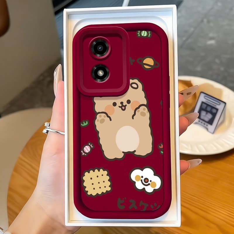 Capa Para Motorola Moto G04 G04s E14 Capa silicone Case Protetora Capinha Capas