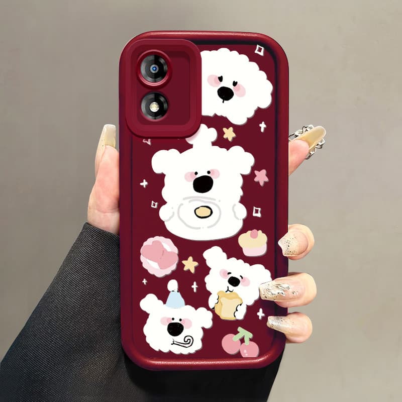 Capa Para Motorola Moto E13 Capa silicone Case Protetora Capinha Capas