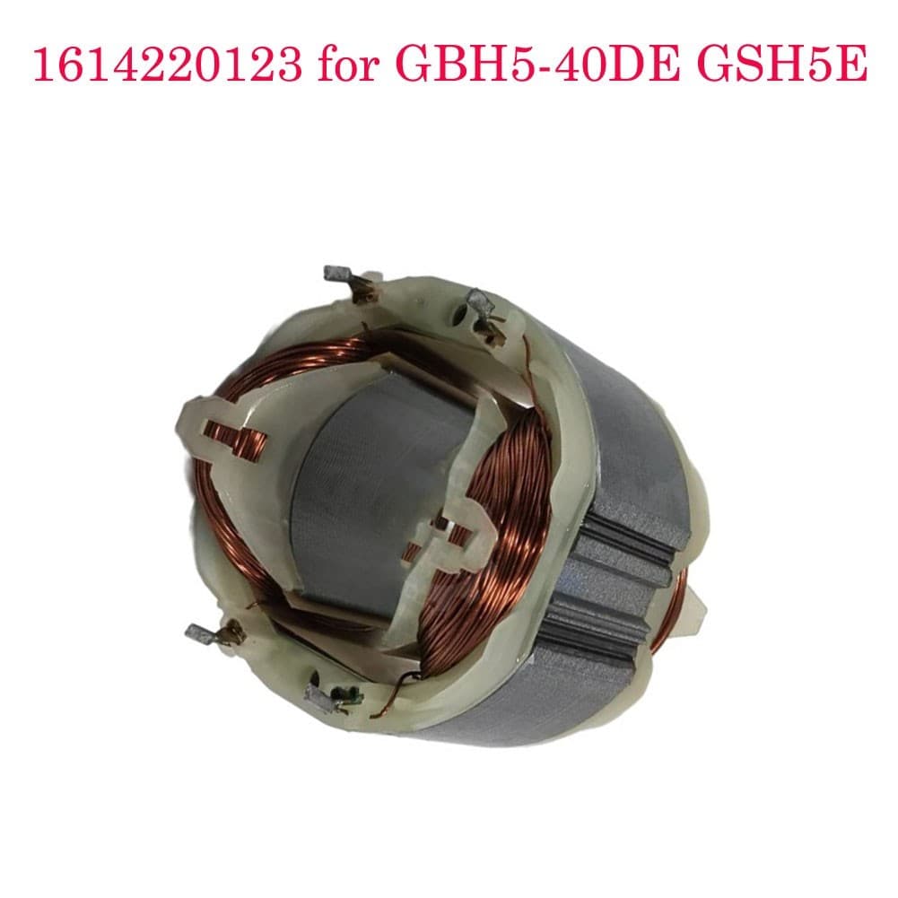 { PUO } Estator De Substituição 220V 1614220123 Para Ferramenta De Martelo Elétrico GBH5-40DE GSH5E