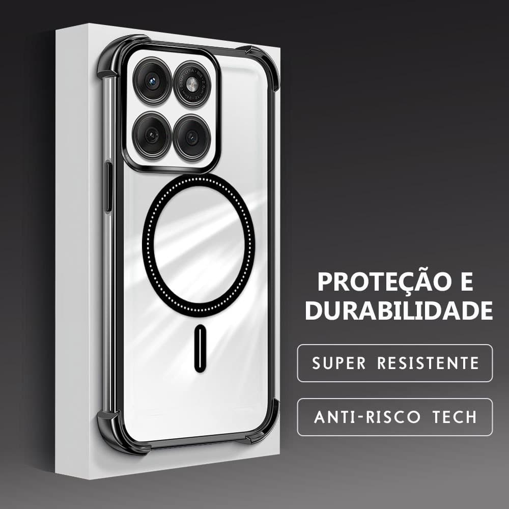 Capinha Anti-Queda Transparente Para Motorola Moto Edge 60 Fusion 60 5G Capa De Celular Macia Design Minimalista FS0842