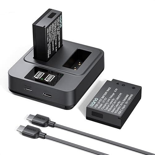 Kit 2 Lp-e17 Sl2 Sl3 T6i T7i T8i+ Carregador Com Nota Fiscal