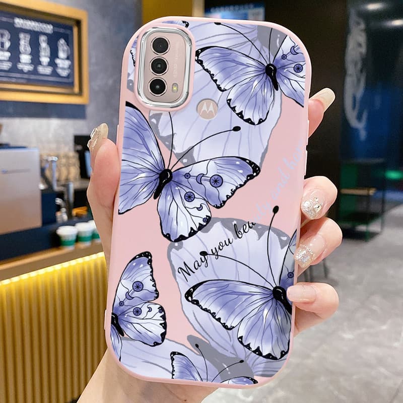 Capa Para Motorola MOTO E40 E30 Capa silicone Case Protetora Capinha Capas