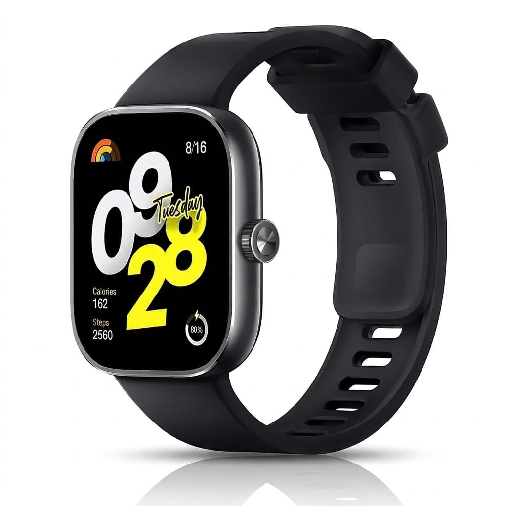 Smartwatch Xiaomi Redmi Watch 4 GPS Tela AMOLED Alexa Prova Dagua 5ATM Bateria 20 Dias Chamadas 10