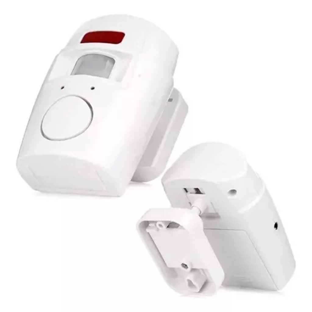 Alarme Sem Fio Residencial com Sensor de Presença e 2 Controles Remotos