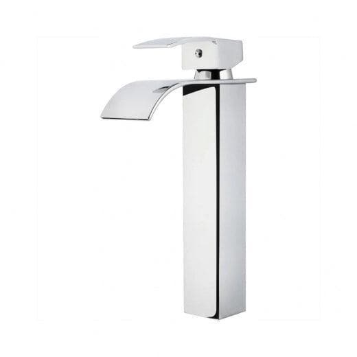 Torneira de Bancada para Banheiro e Lavabo Bica Alta com Cascata Elegante