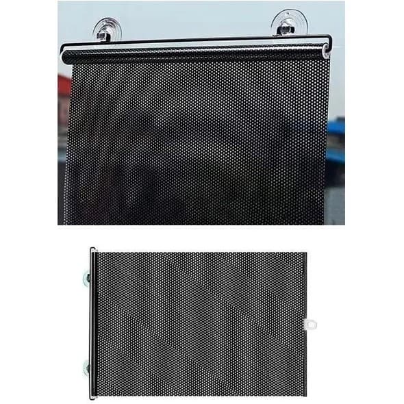 Protetor Solar Para-sol Janela Vidro Retrátil Renault Duster Kwid Oroch Com Ventosas