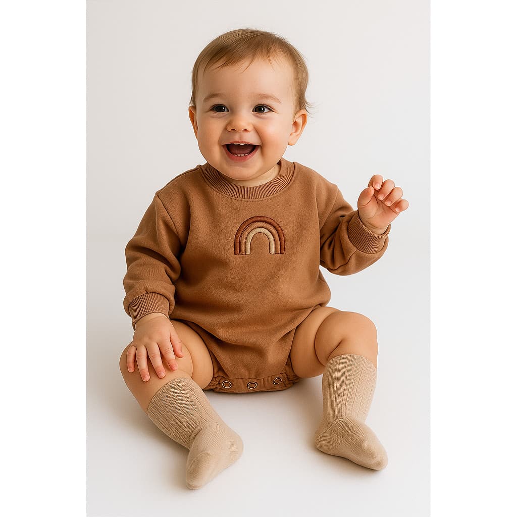 Romper de Bebê Unissex / Romper Infantil Menino / Menina (9 meses)