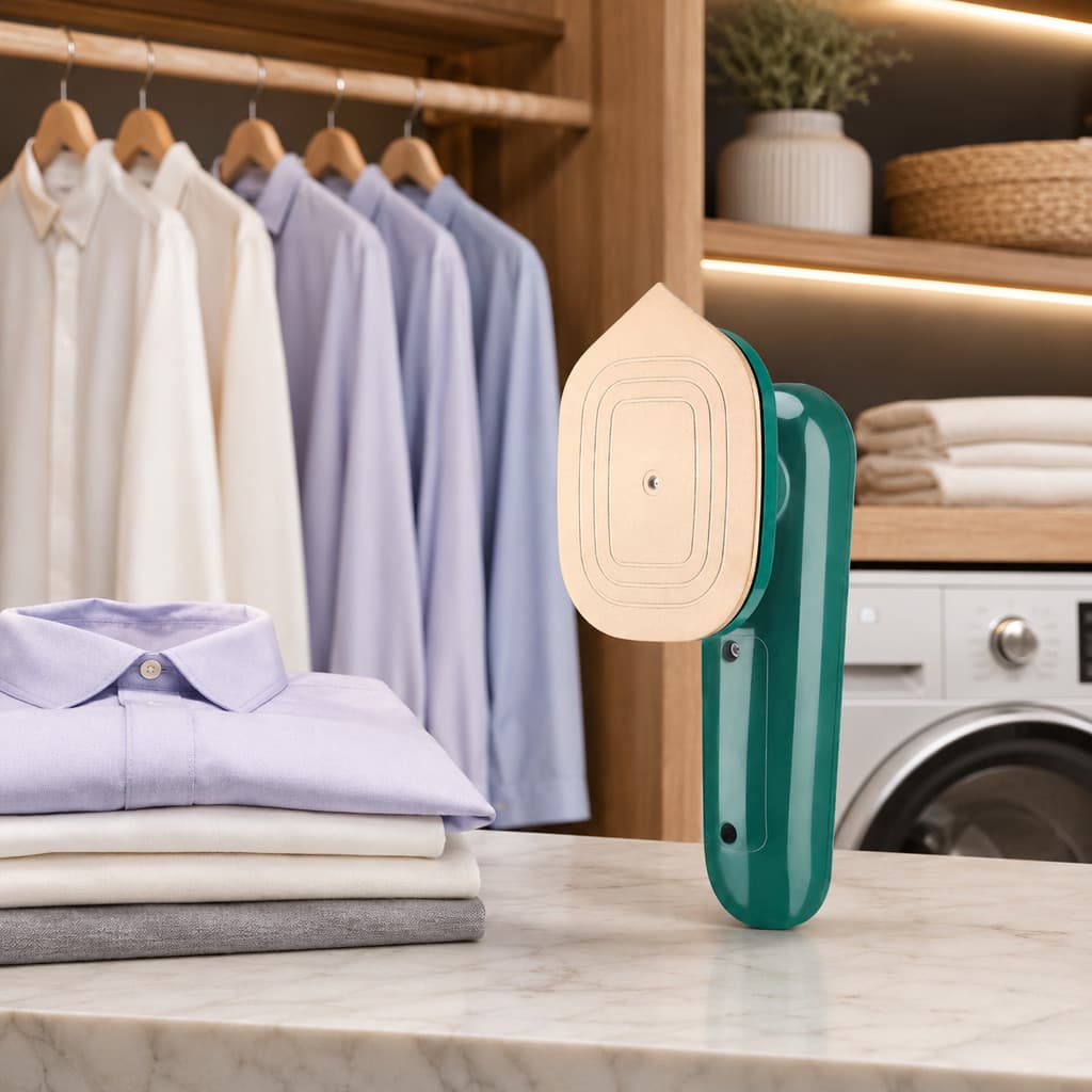 Mini Ferro de Passar Roupas A Vapor Para Viagem | Elétrico Portátil Pequeno/Casa