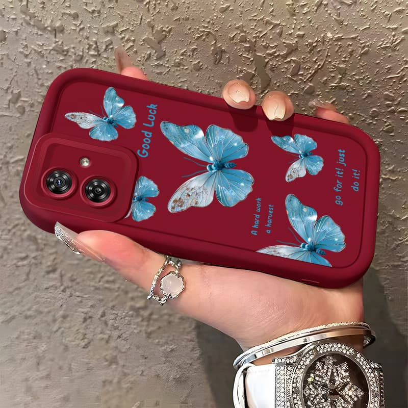 Capa Para Motorola Moto G54 G55 Capa silicone Case Protetora Capinha Capas