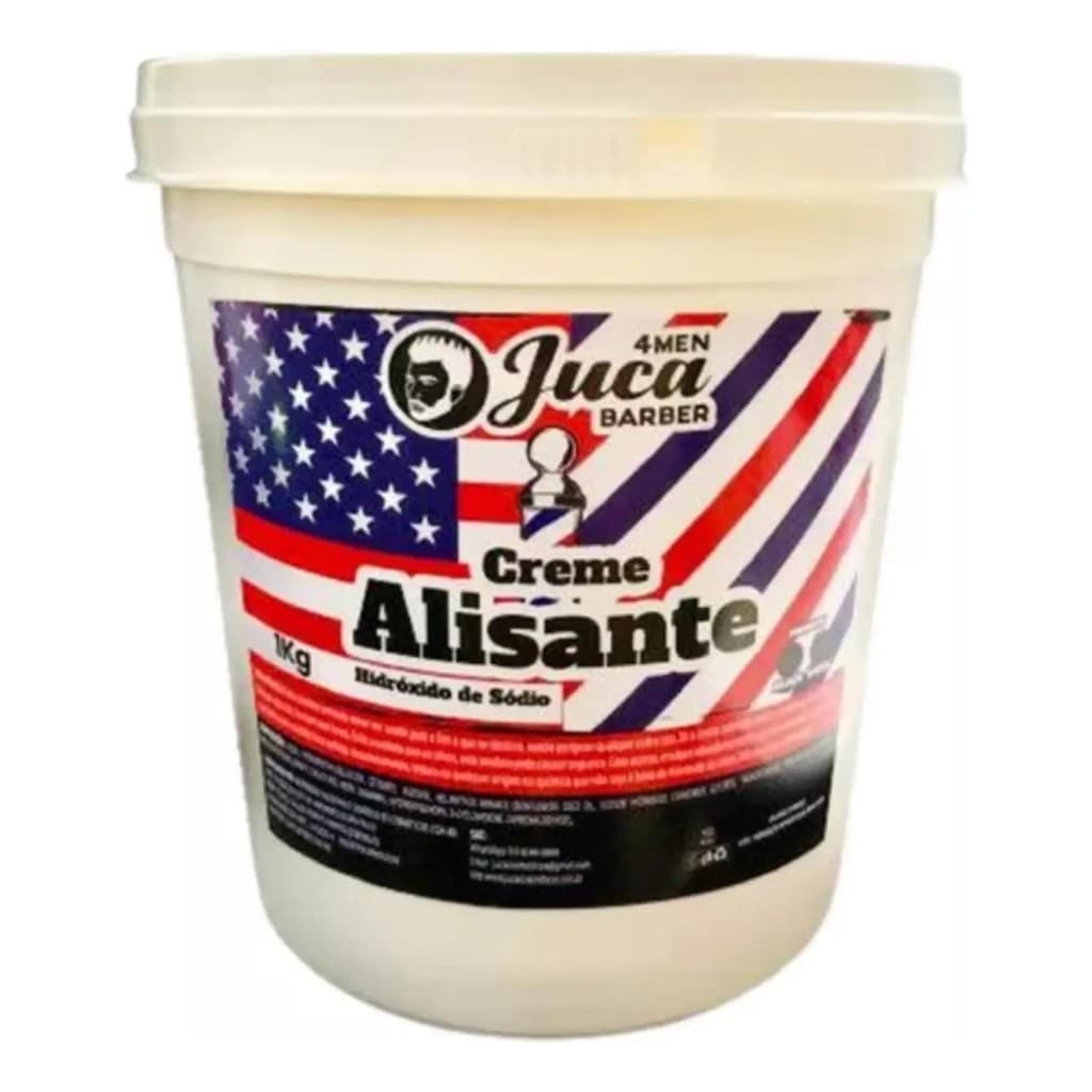 Creme Alisante Instantâneo, Alisamento Americano White 1kg