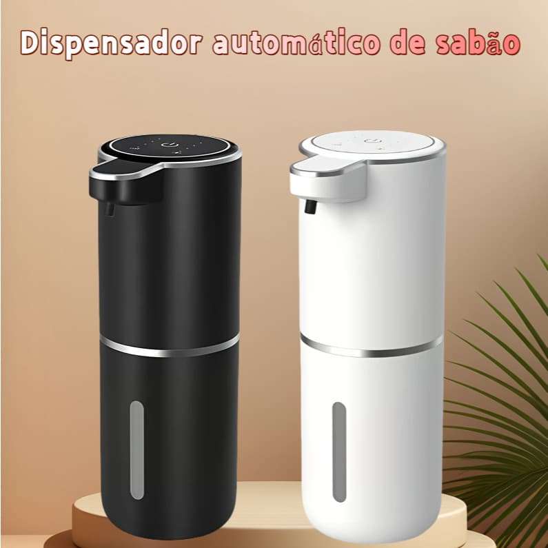Aromatizador Automático com Sensor Infravermelho para Sabonete Líquido e Detergente Prático e Higiênico  Branco