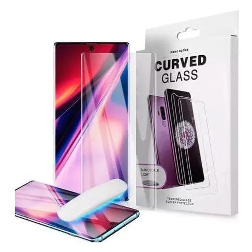 Película Vidro Cola Líquida Luz Uv Para Galaxy S20