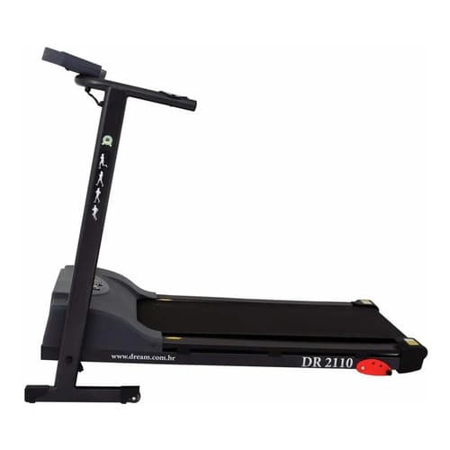 Esteira Elétrica Dream Fitness Residencial Dr 2110 110v/220v  Preta