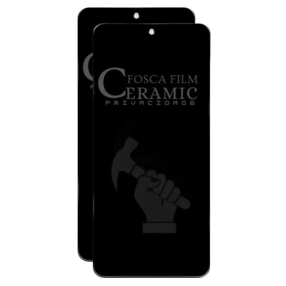 Em Dobro Película De Privacidade Fosca Anti-Spy Para Moto G37 Tela 6,67